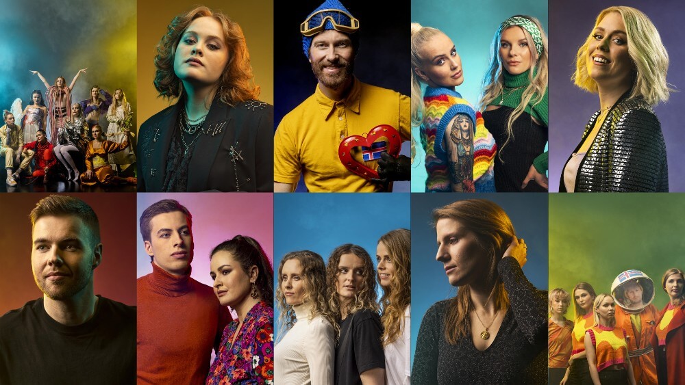 Söngvakeppnin 2022: The 10 Artists & Songs!